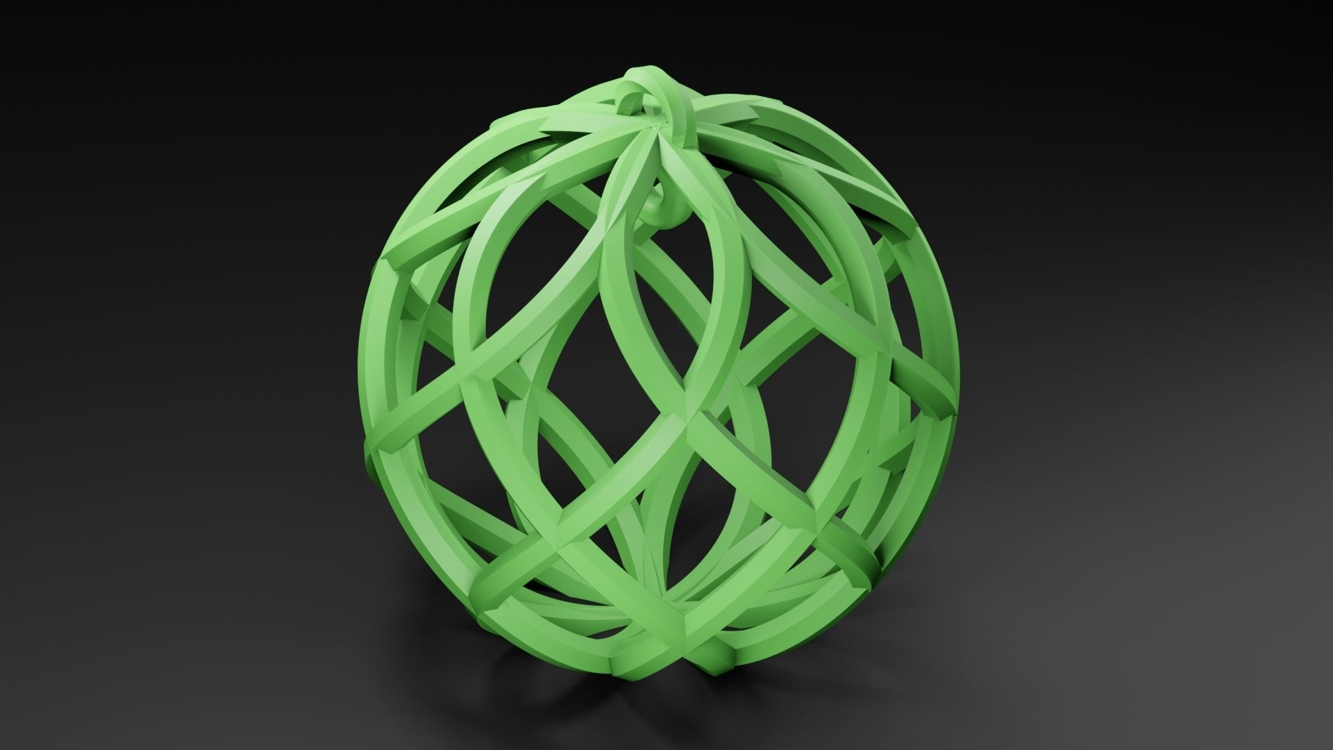 New Year decoration 3D print model_2