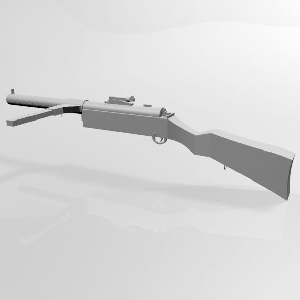 MP 28 Gun 01 3D model_3