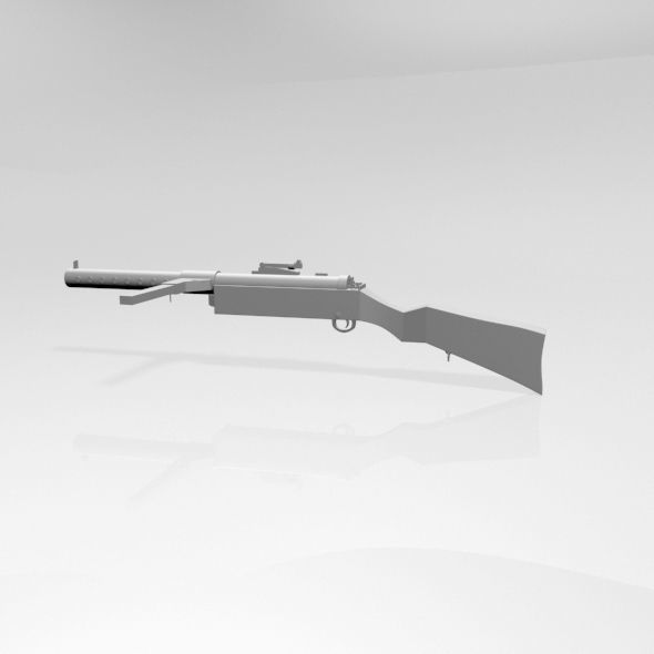 MP 28 Gun 01 3D model_11