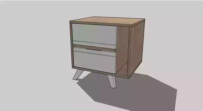 Nightstand 482x400x482mm