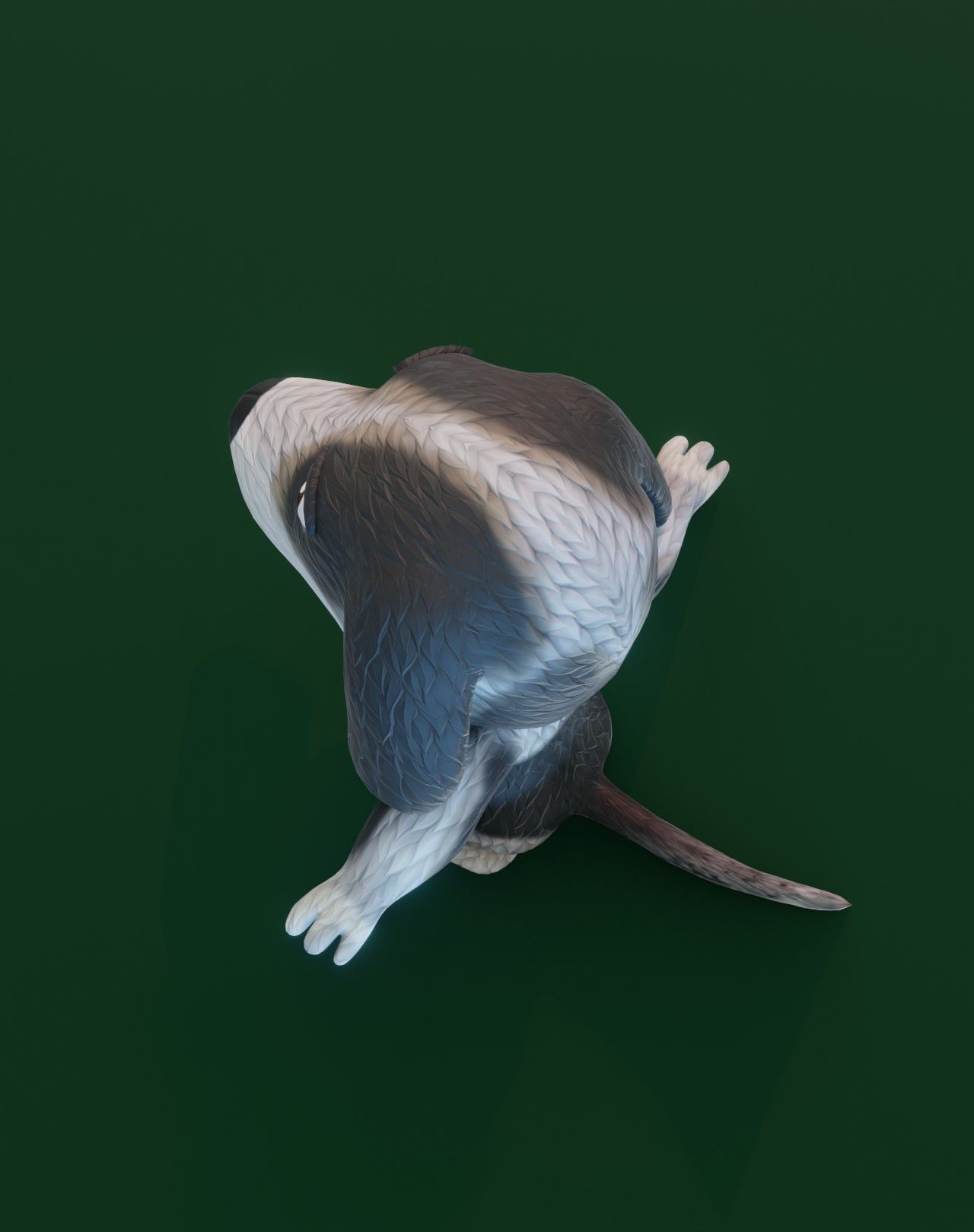 Cartoon Hound Dog 3D Model Low-poly 3D model_20