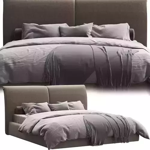 SAIL bed by Twils 3d model 