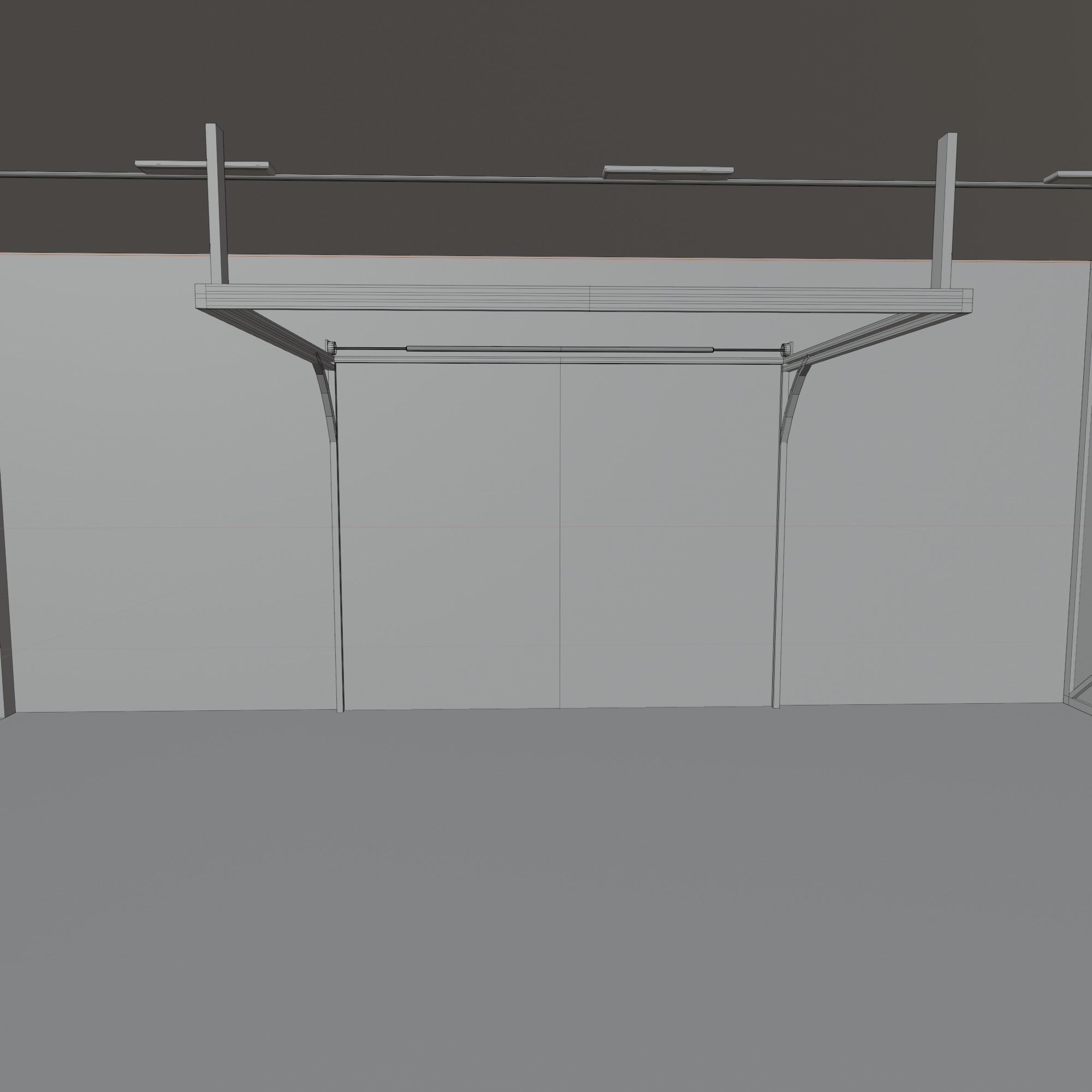 Warehouse loft V2 3D model_1