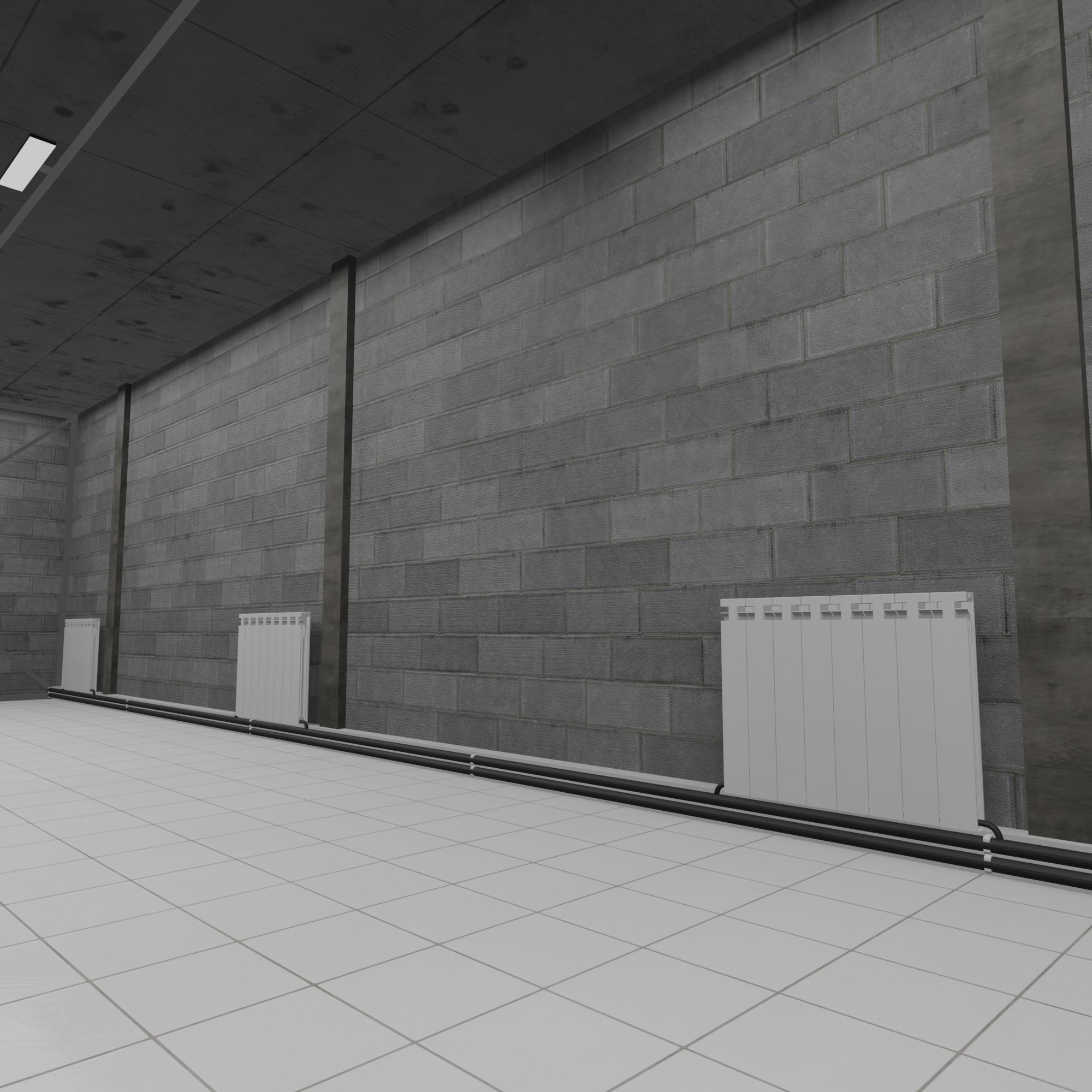Warehouse loft V2 3D model_4