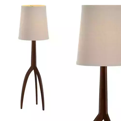 Mid Century Tripod Floor Lamp