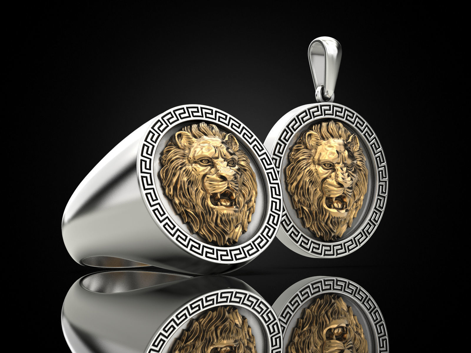 Collection Lion Ring  and Pendant _2