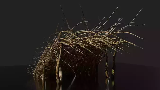 Forest - Wooden Shelter No3