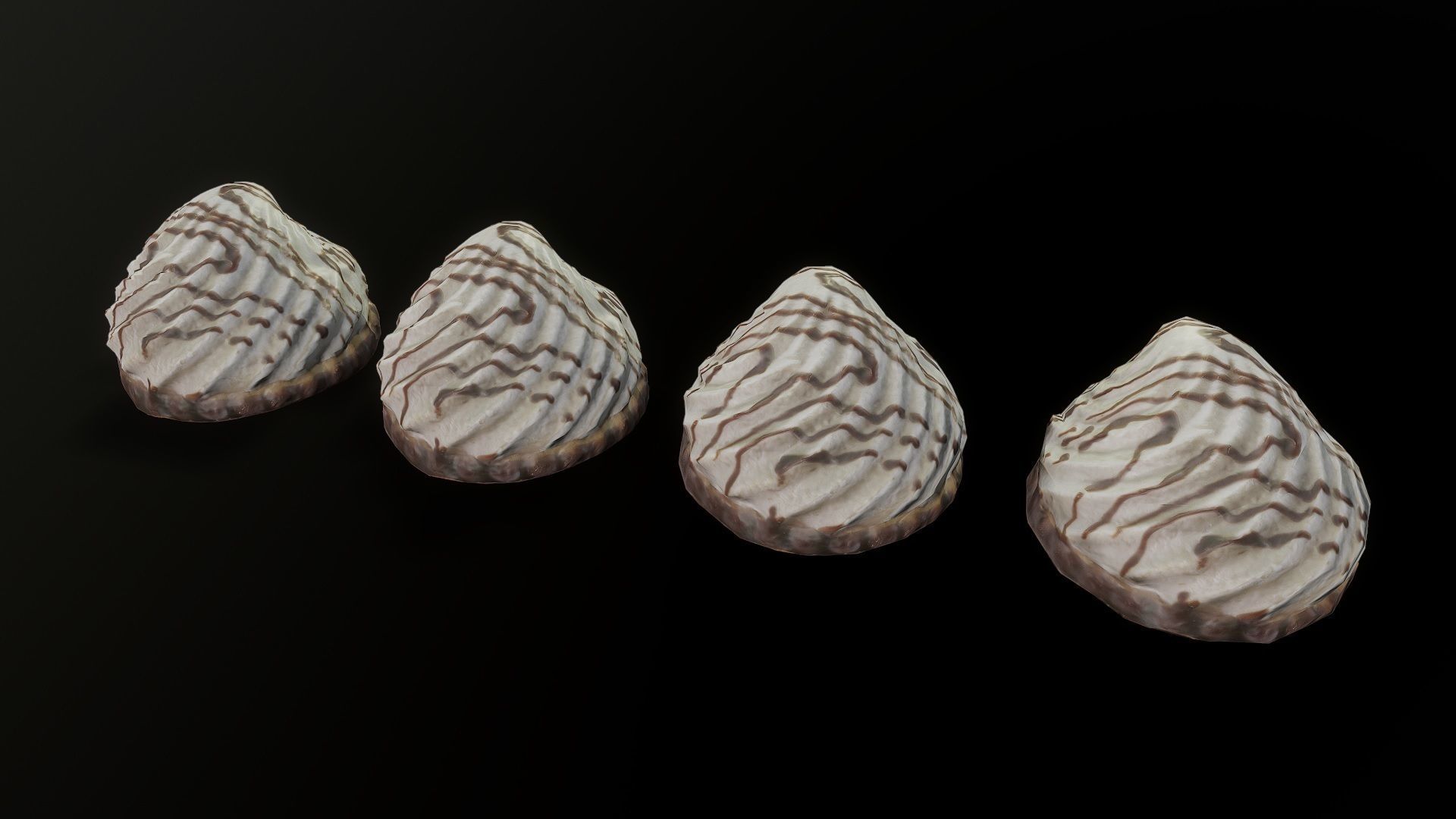 3D Scan Cake 11 Low-poly 3D model_4