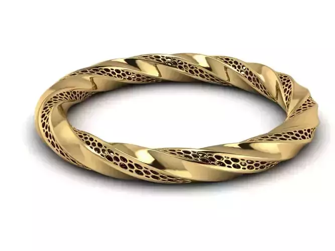 torus bracelet 3D print model
