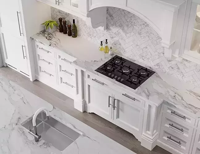 Classic kitchen 6 3D model 7
