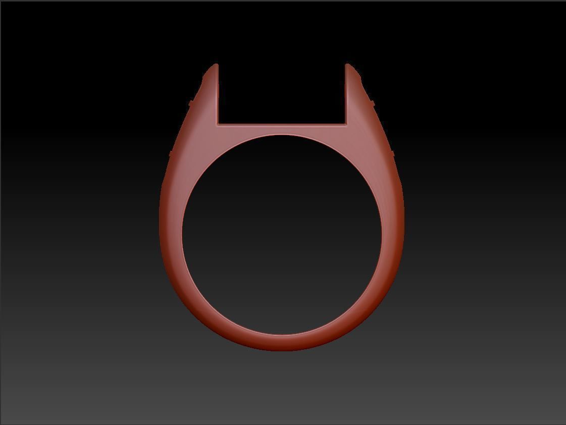 Diamond ring Moving 2 3D print model_12