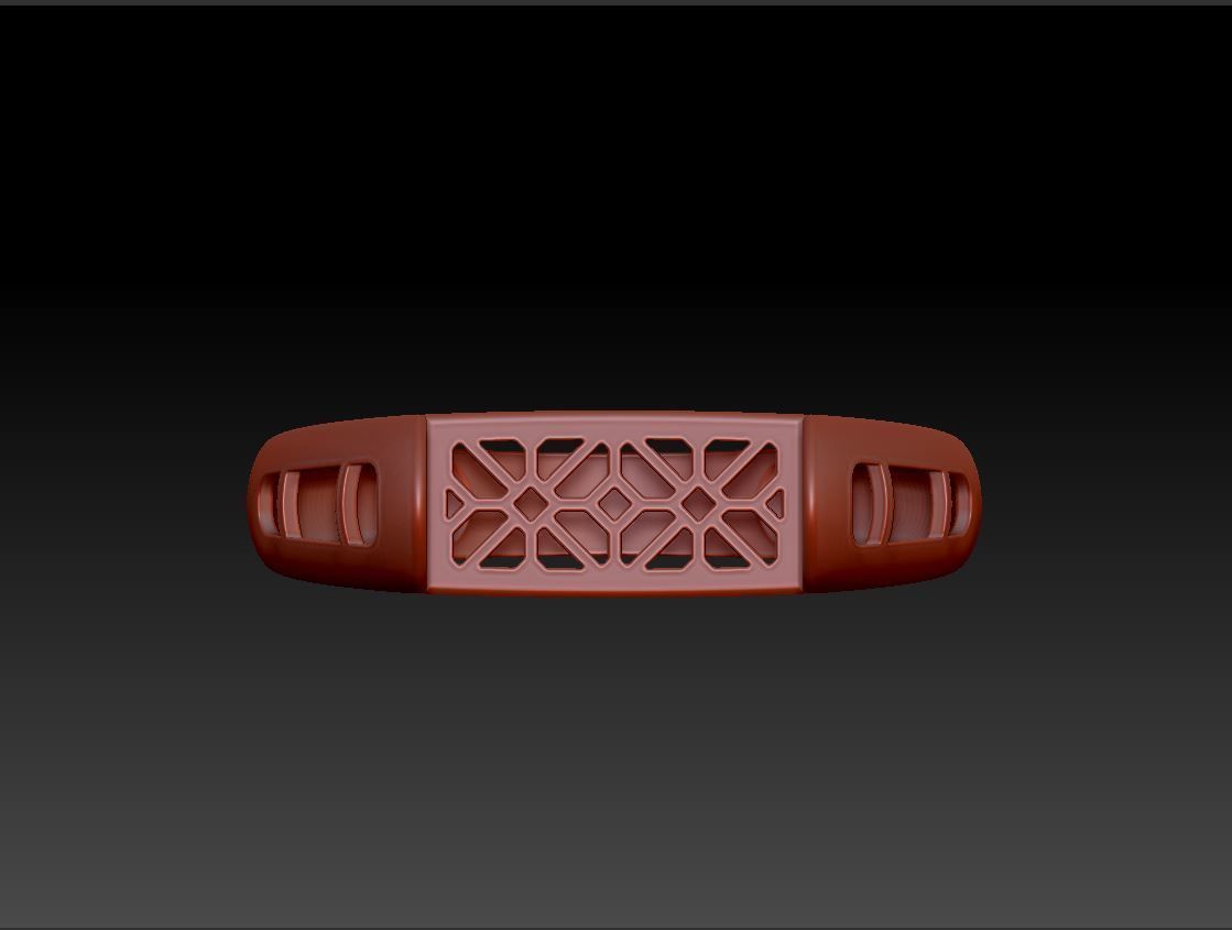 Diamond ring Moving 2 3D print model_9