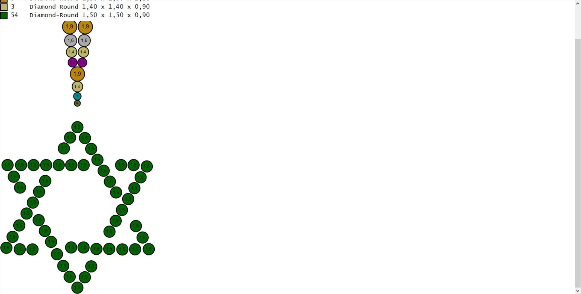 star of David 3D print model_5