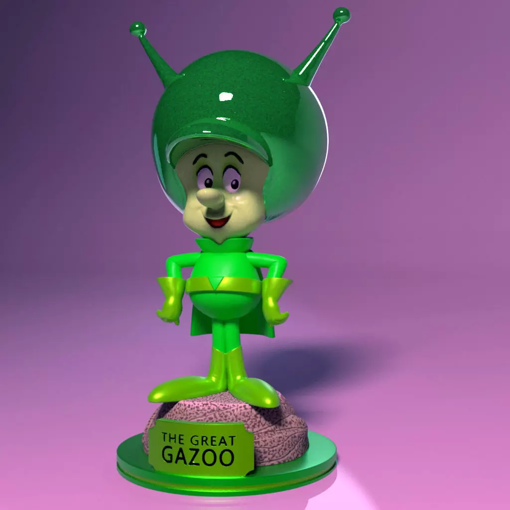 The Great Gazoo- The Flintstones Show 3D print model_0
