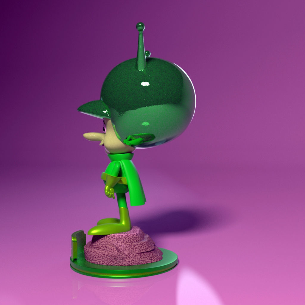 The Great Gazoo- The Flintstones Show 3D print model_2