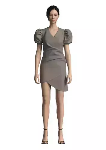 dresses person sleeveless dress