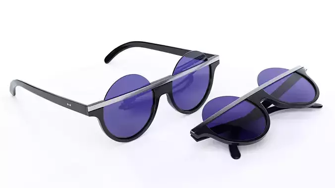 Matrix Resurrections Bugs Sunglasses 3D model