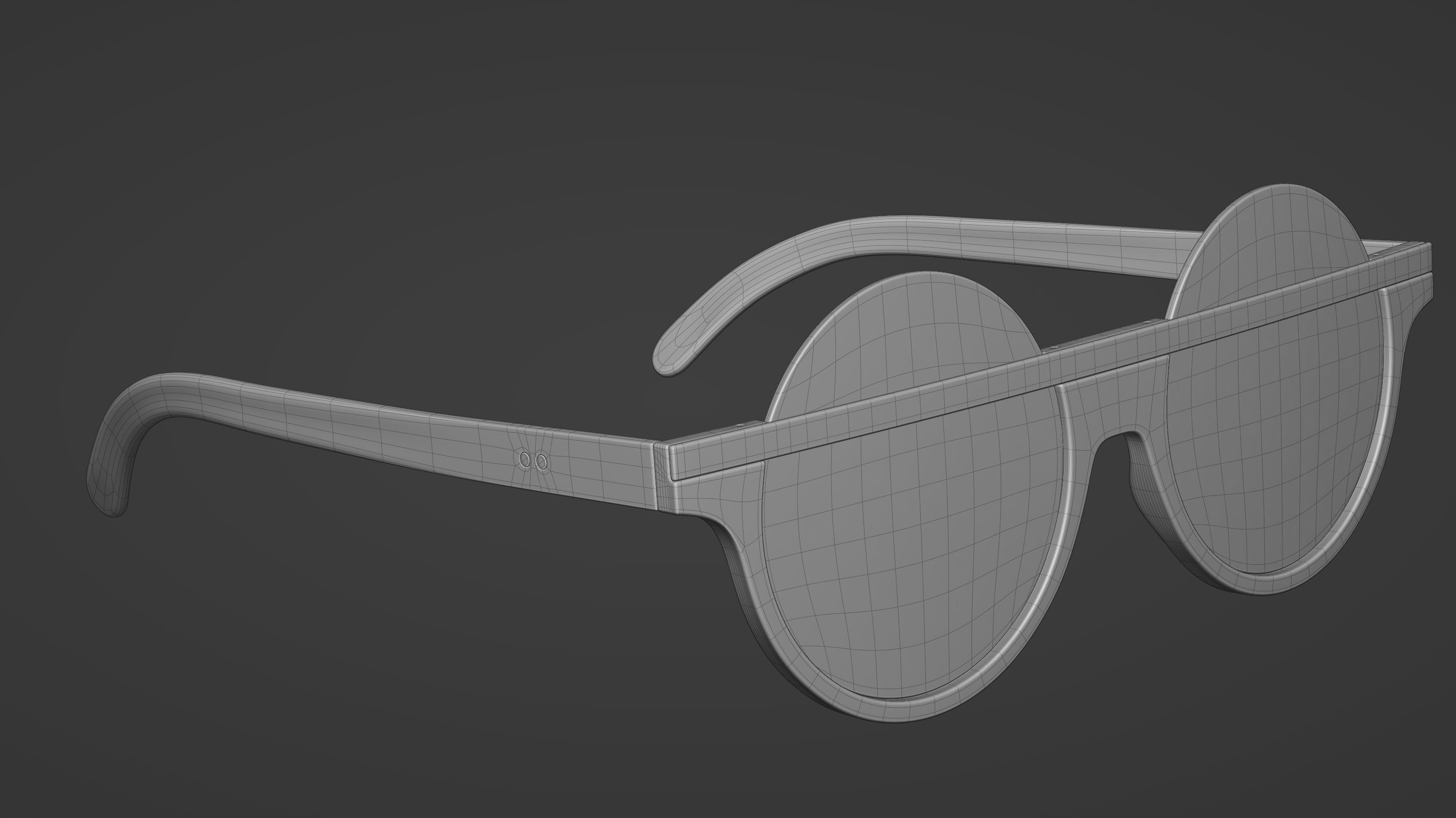 Matrix Resurrections Bugs Sunglasses 3D model_9