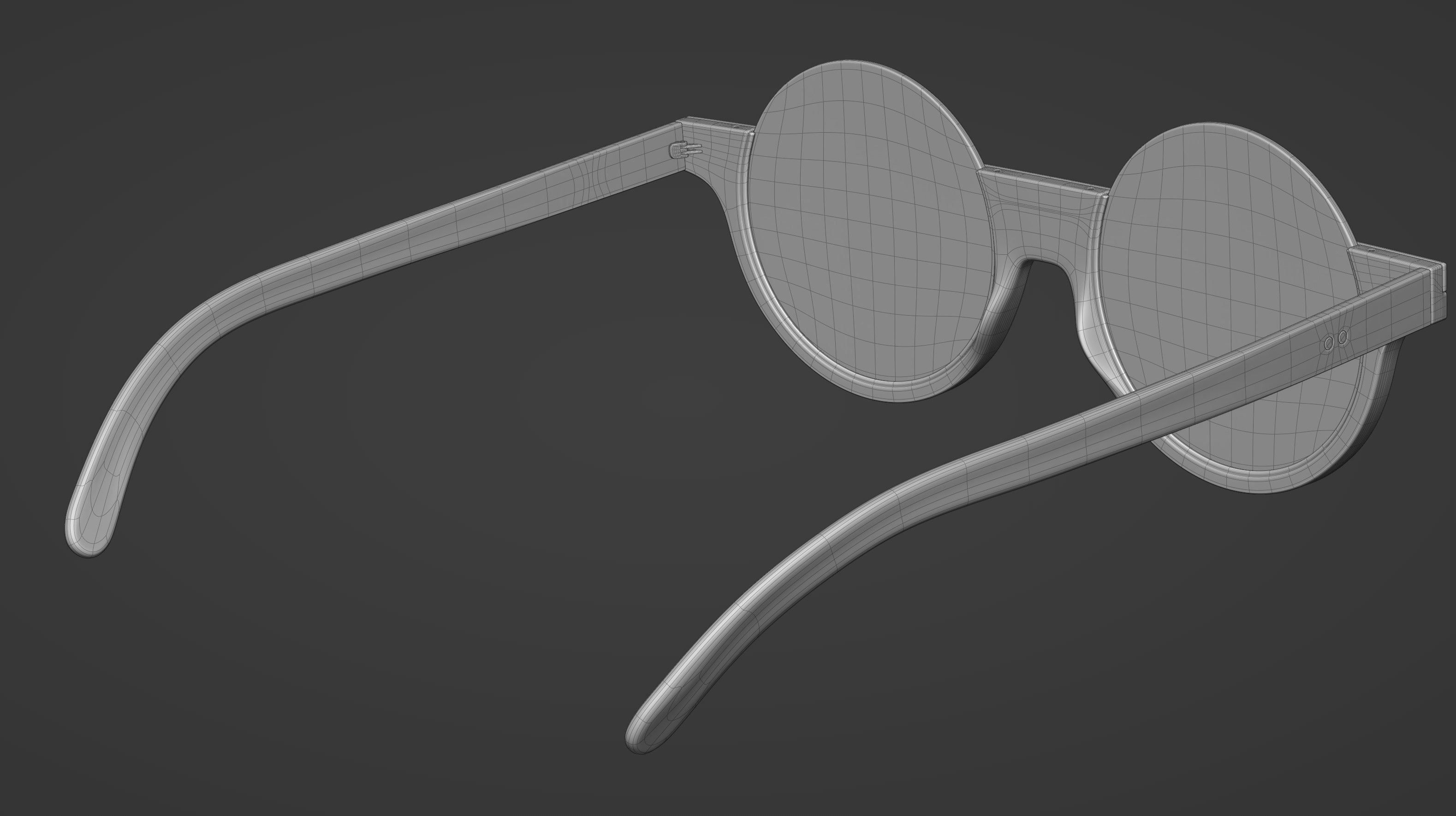 Matrix Resurrections Bugs Sunglasses 3D model_11