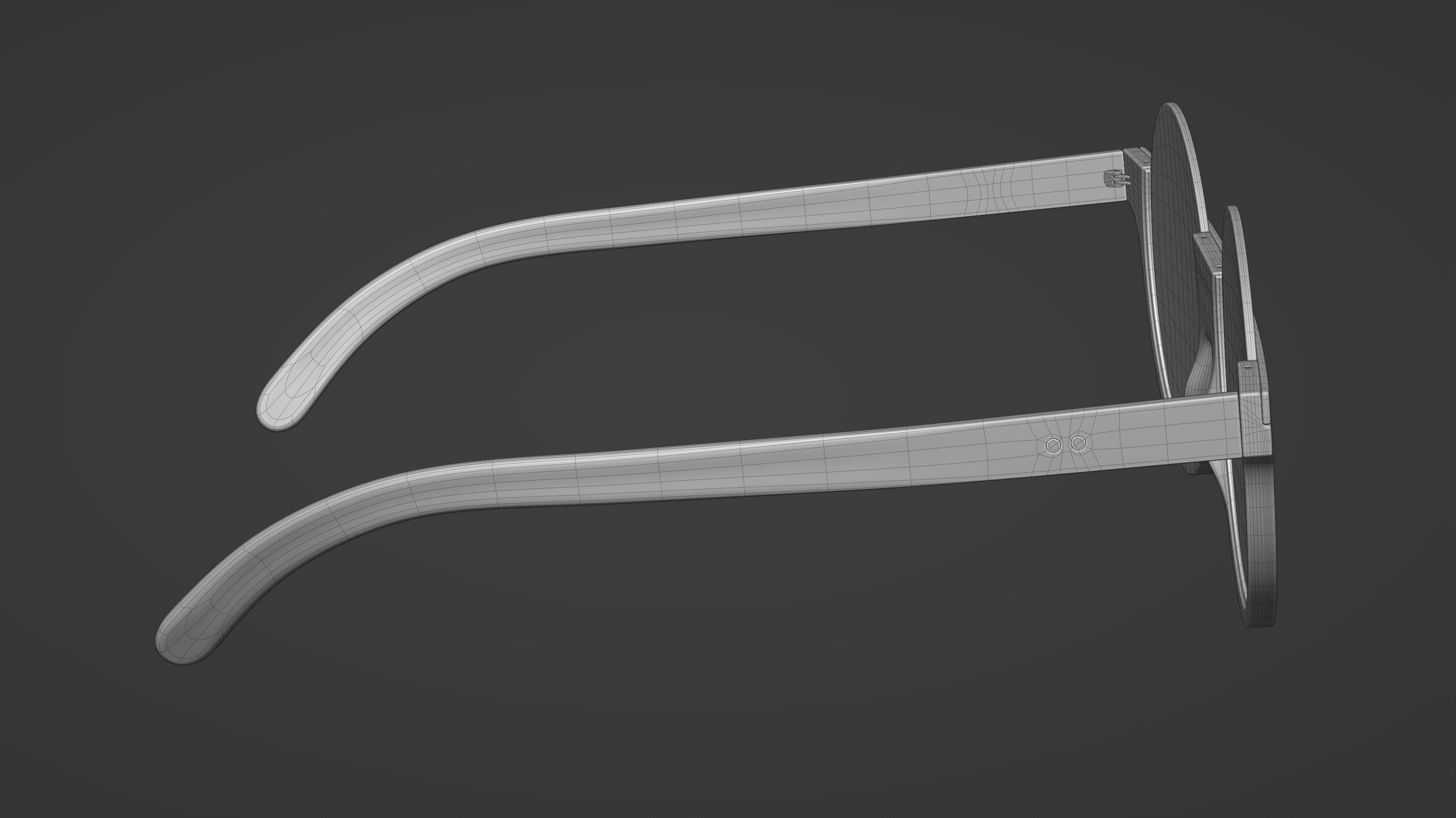 Matrix Resurrections Bugs Sunglasses 3D model_10