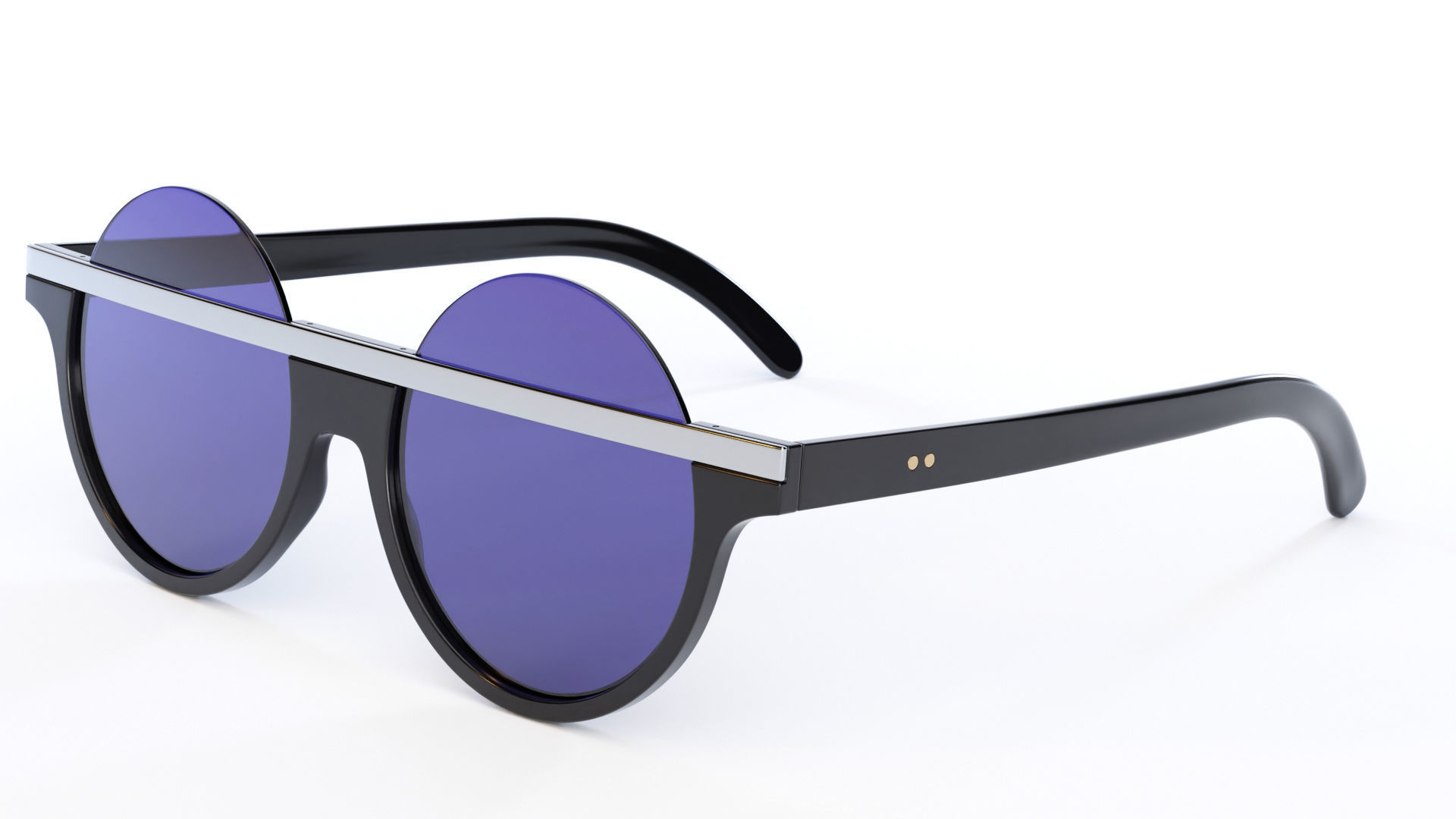 Matrix Resurrections Bugs Sunglasses 3D model_7