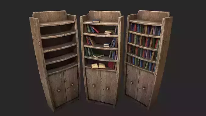 Alchemists bookcase