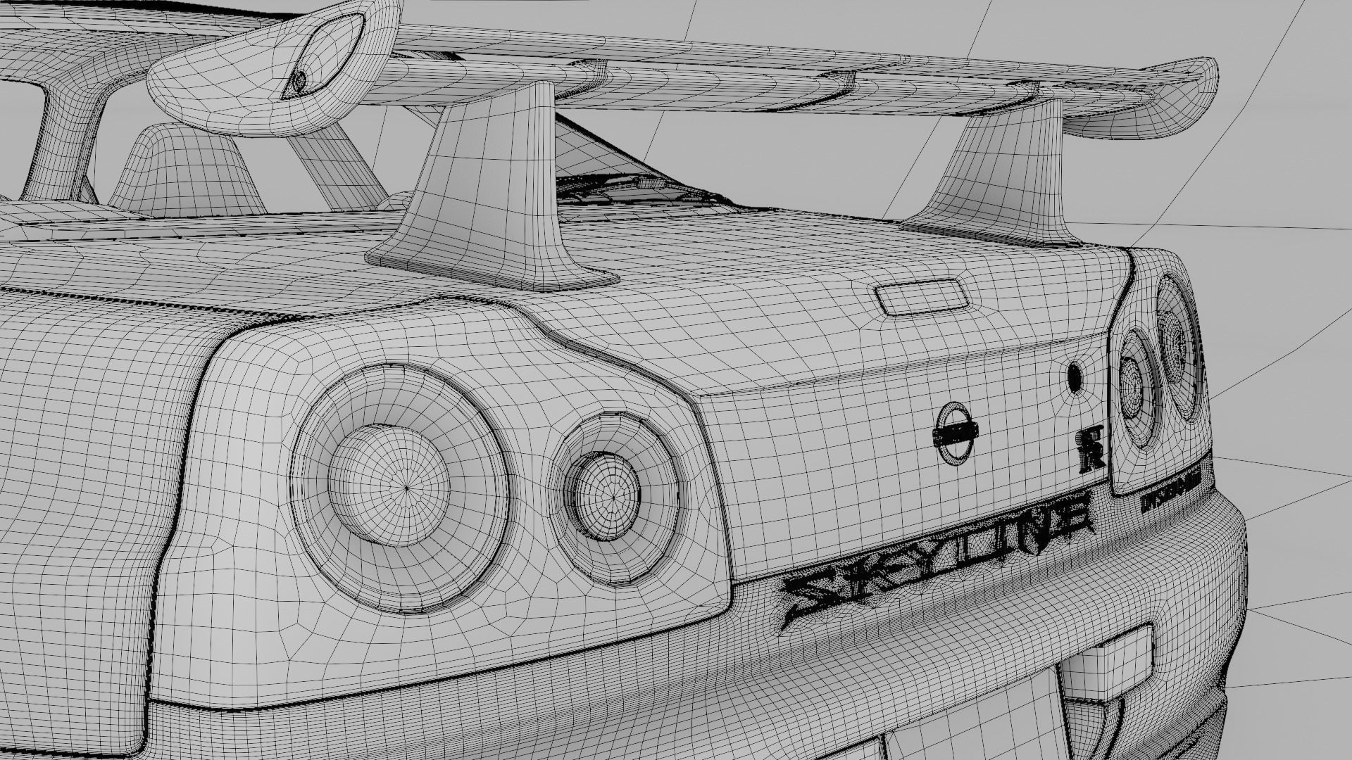 Nissan Skyline GTR R34 Nismo Z-Tune  3D model_25