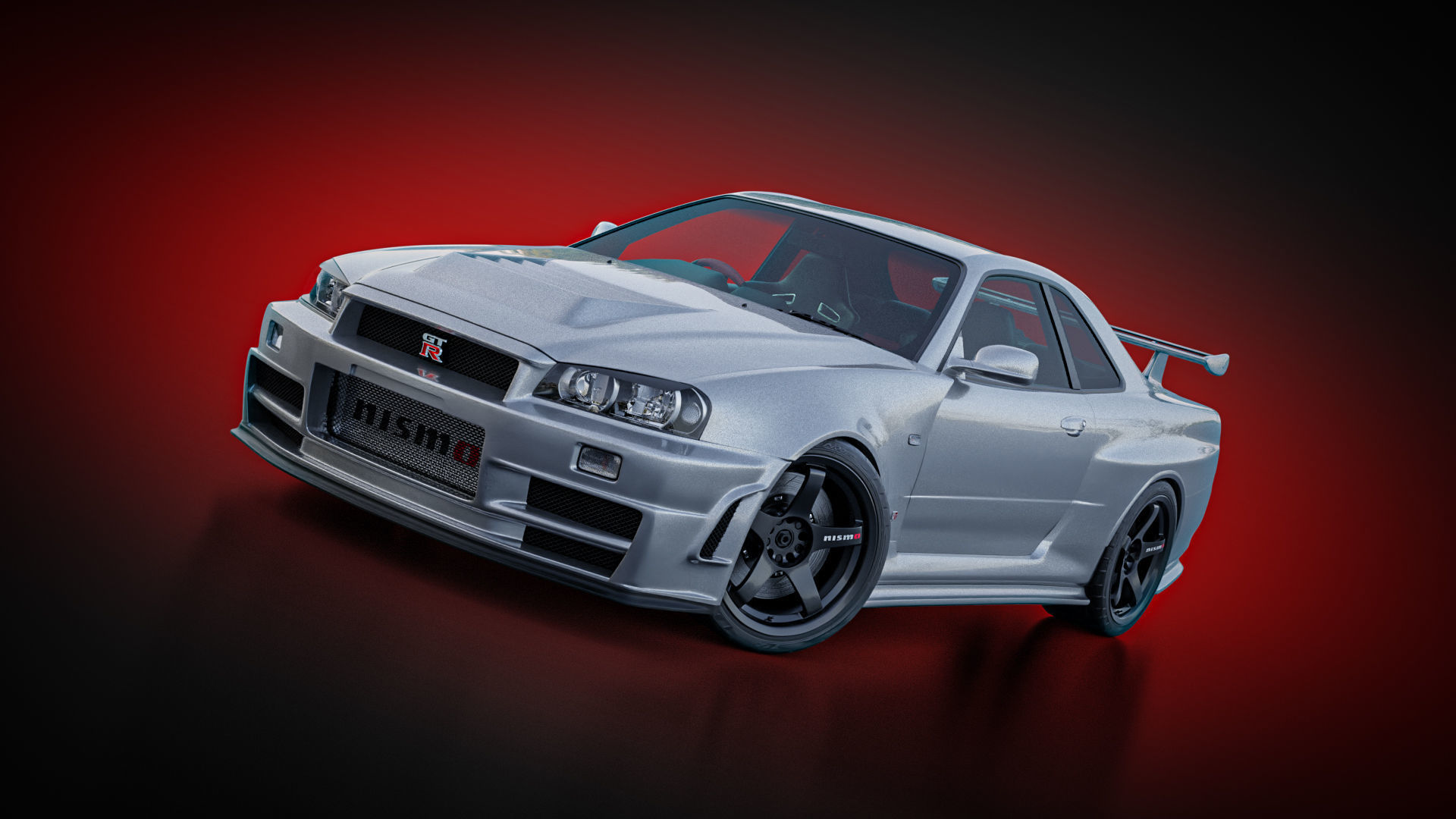 Nissan Skyline GTR R34 Nismo Z-Tune  3D model_0