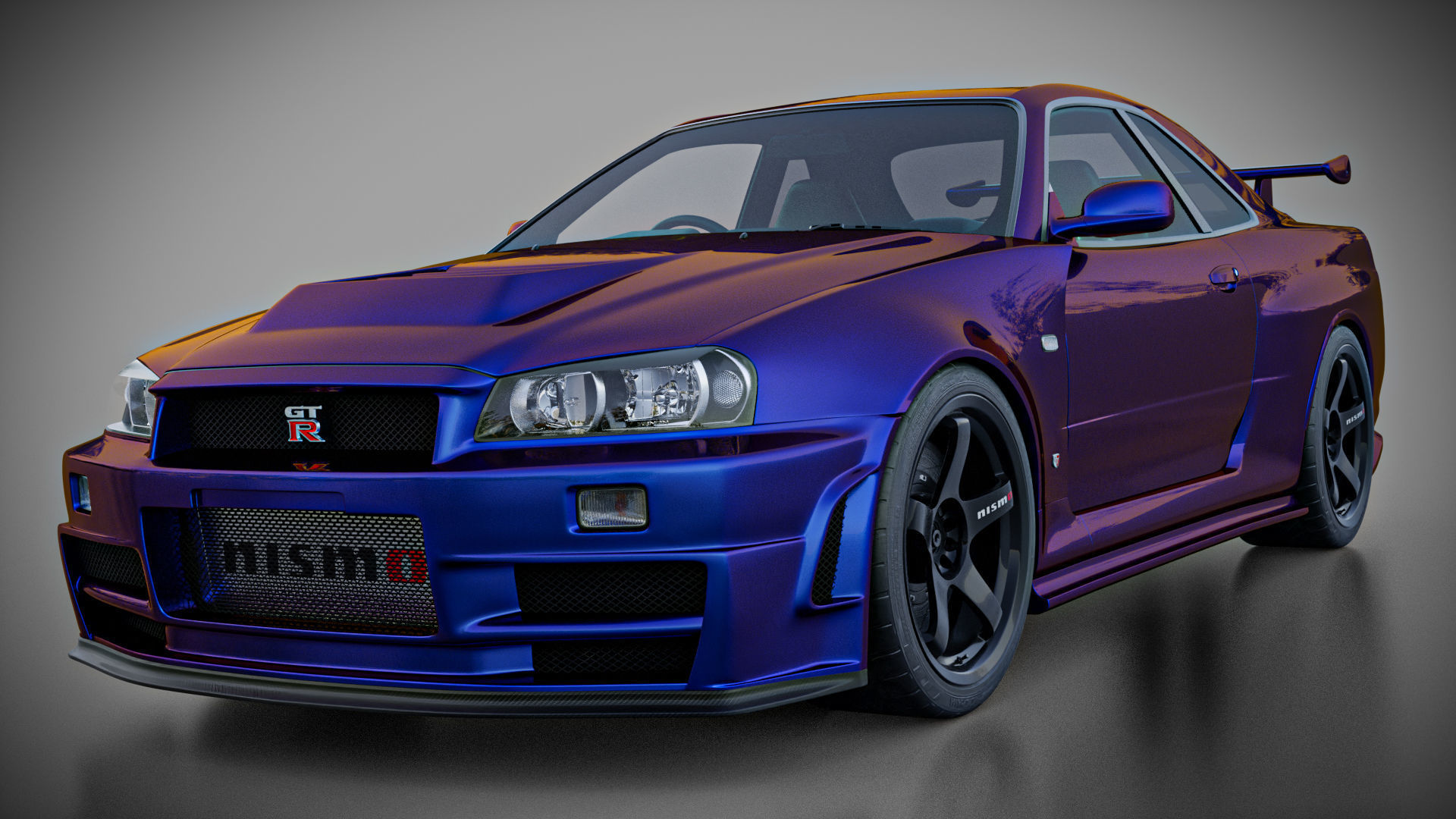 Nissan Skyline GTR R34 Nismo Z-Tune  3D model_7
