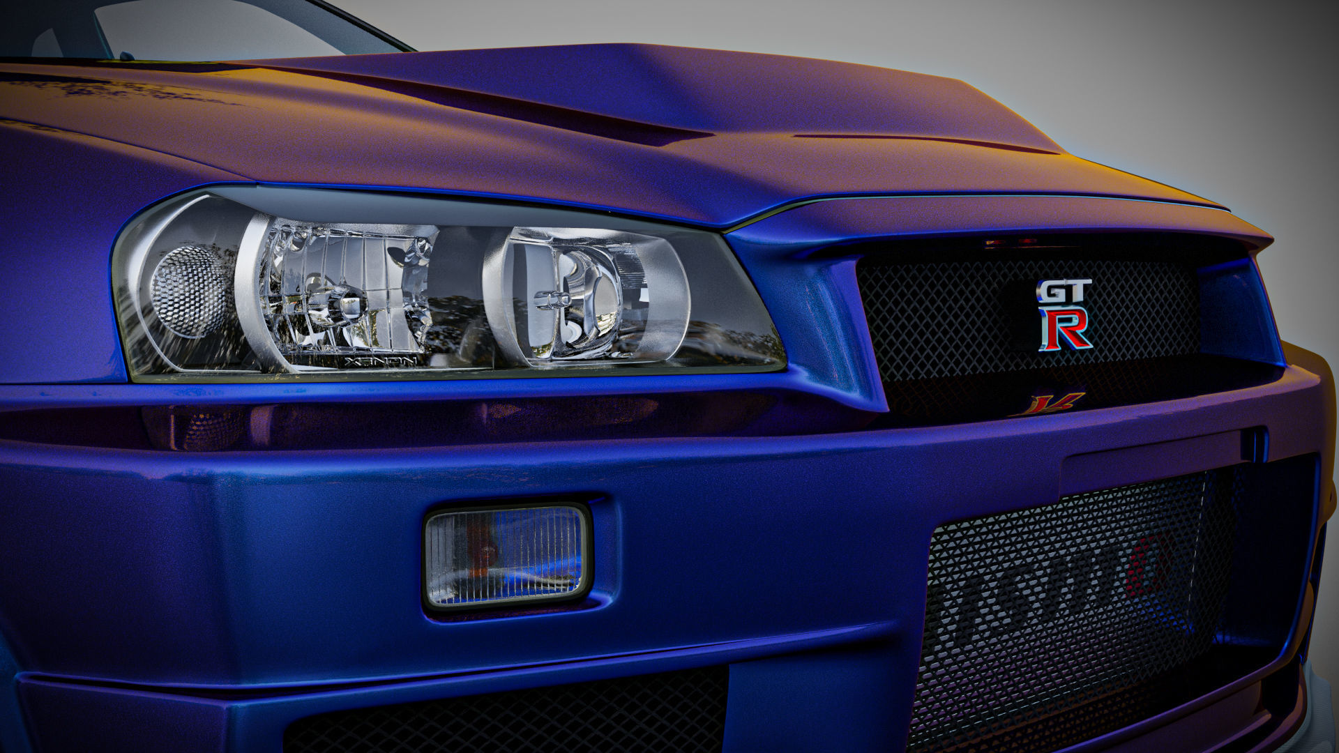 Nissan Skyline GTR R34 Nismo Z-Tune  3D model_11