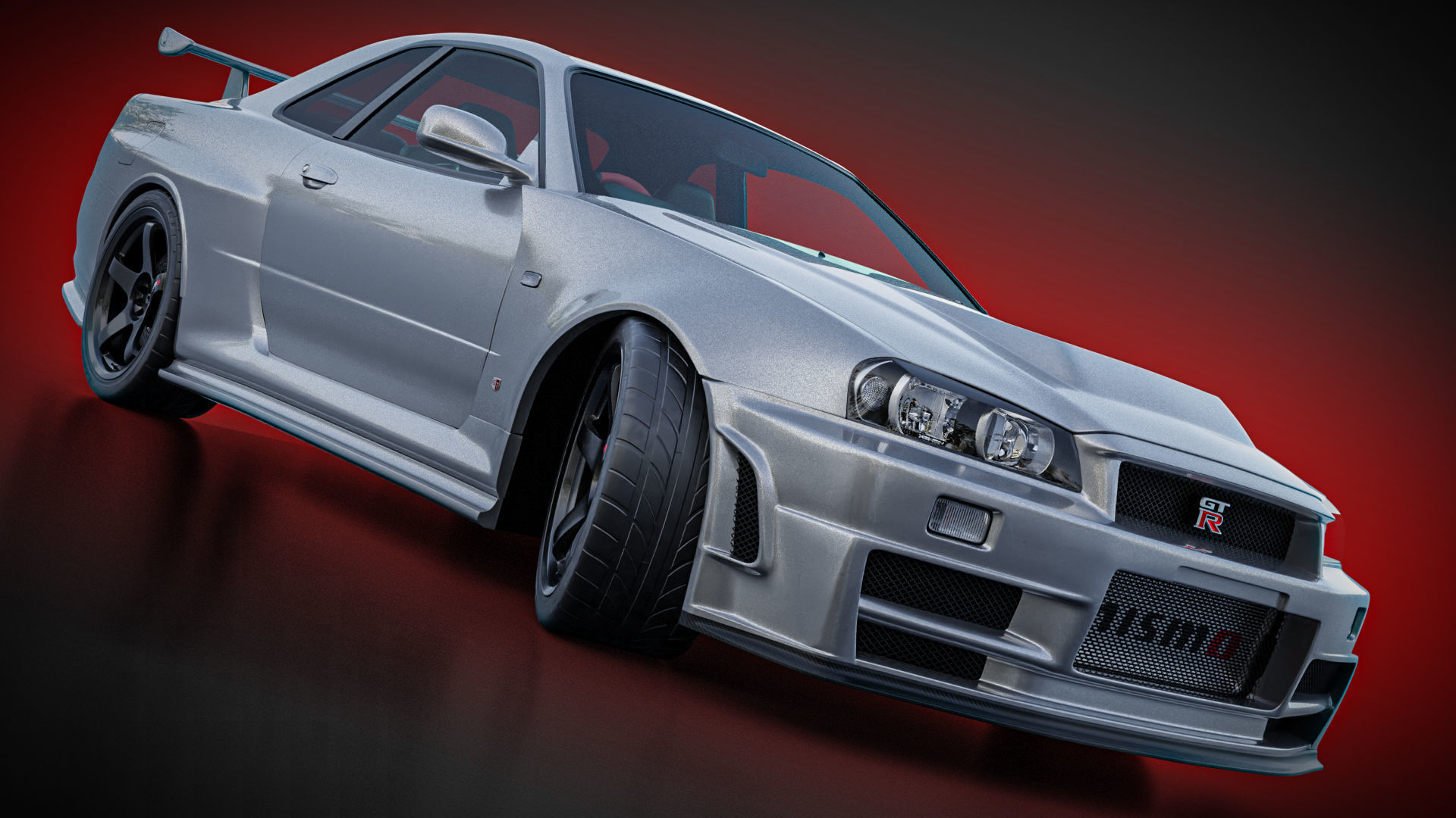 Nissan Skyline GTR R34 Nismo Z-Tune  3D model_6