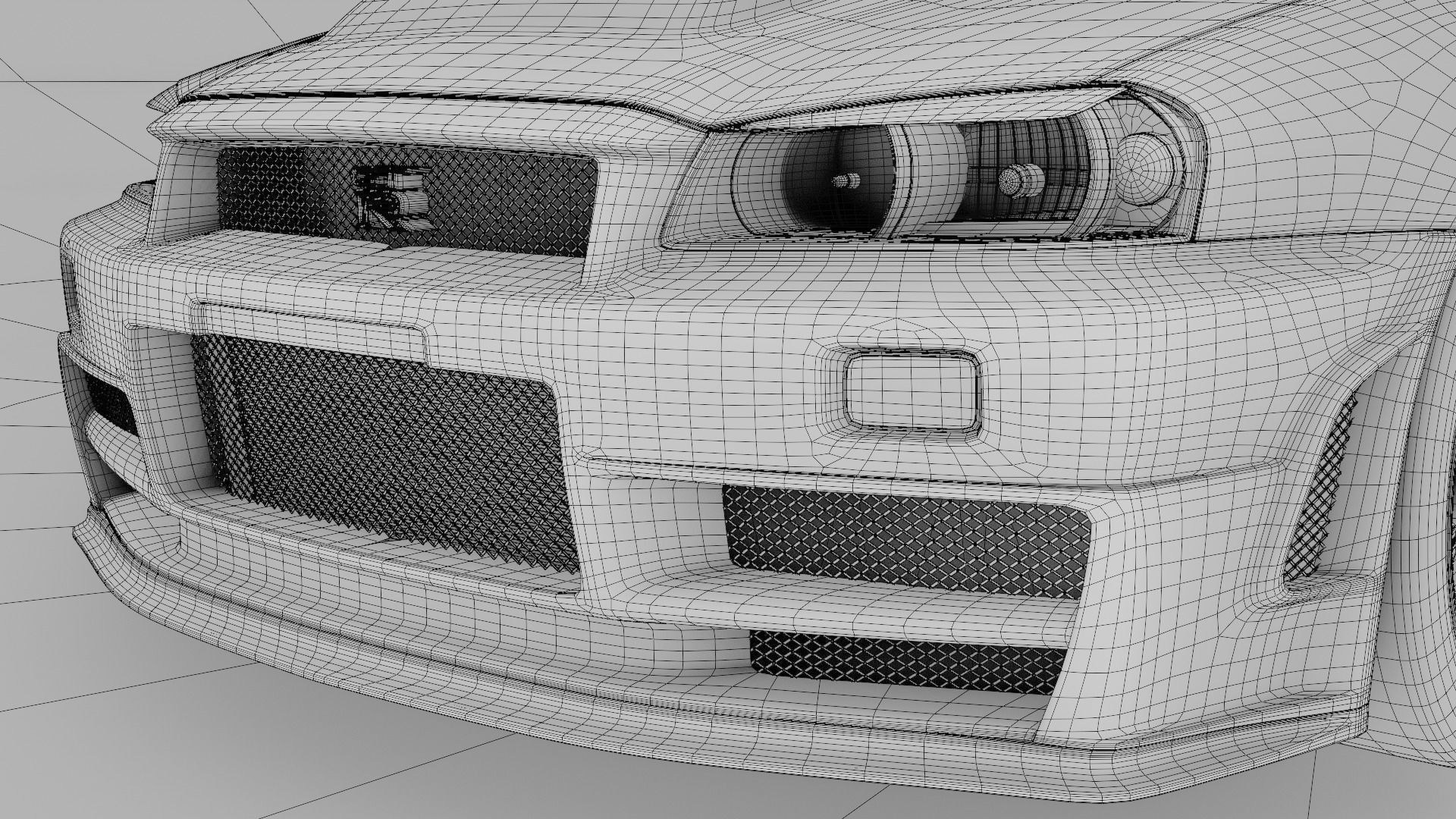 Nissan Skyline GTR R34 Nismo Z-Tune  3D model_22