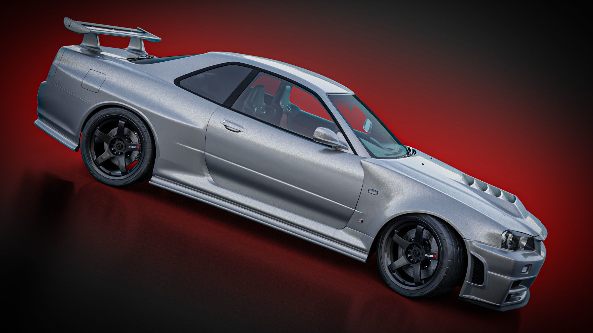 Nissan Skyline GTR R34 Nismo Z-Tune  3D model_5