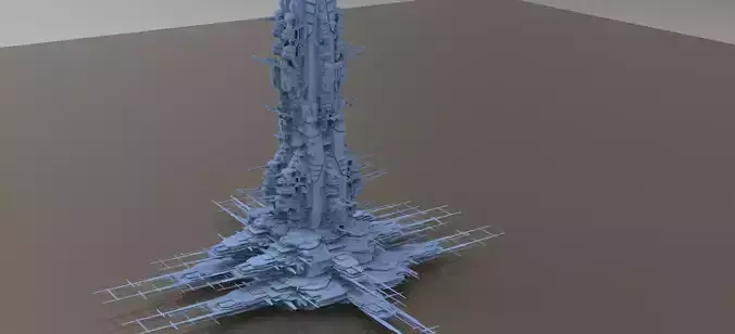 Space Station science facility exterior 