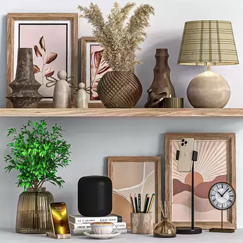 Decorative set 08 3D model