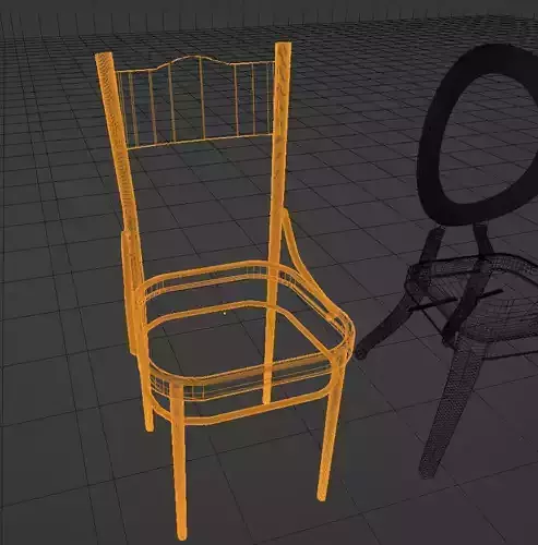 Set of Chairs with Vanity and small table