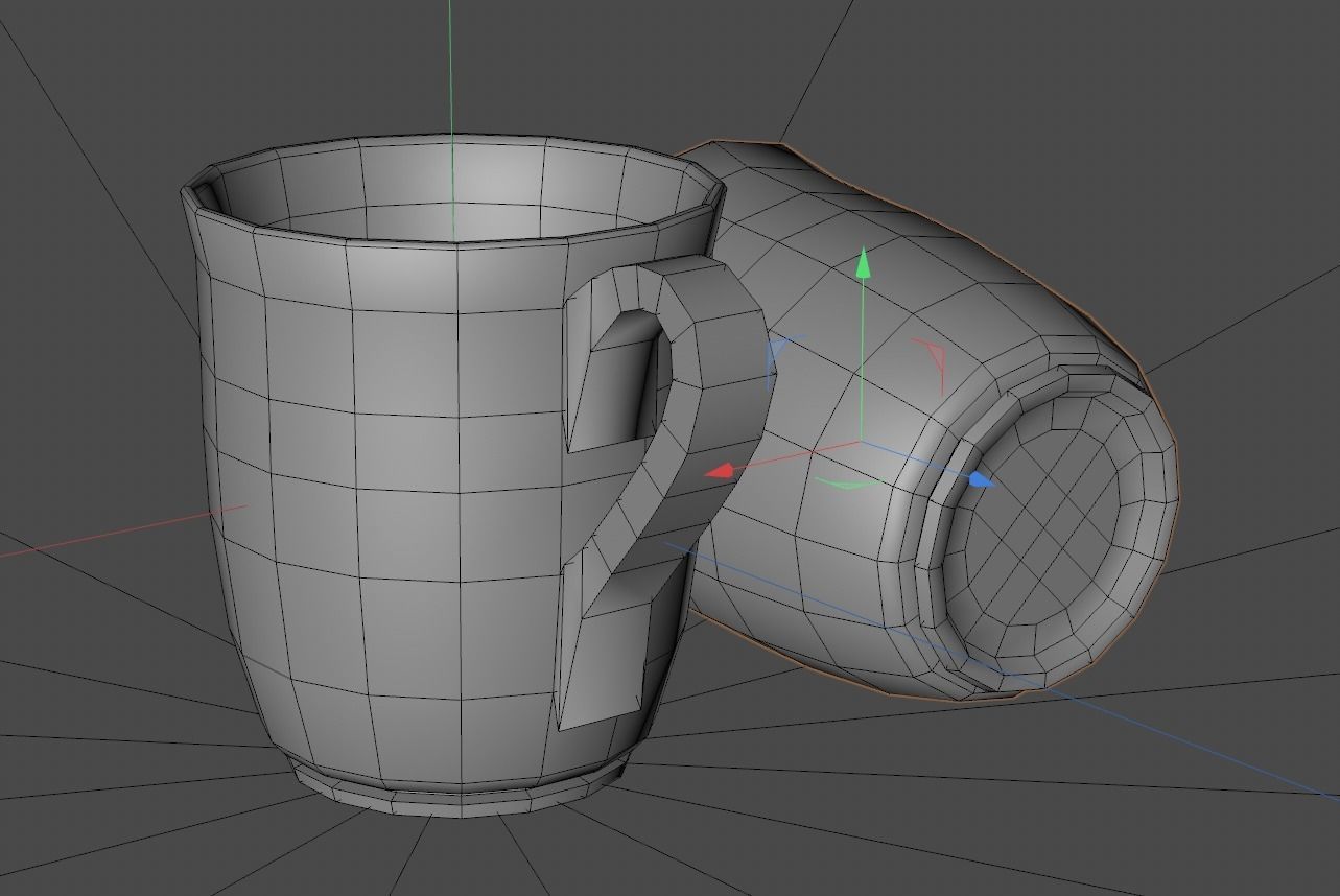 Mug with cats 2 3D model_7