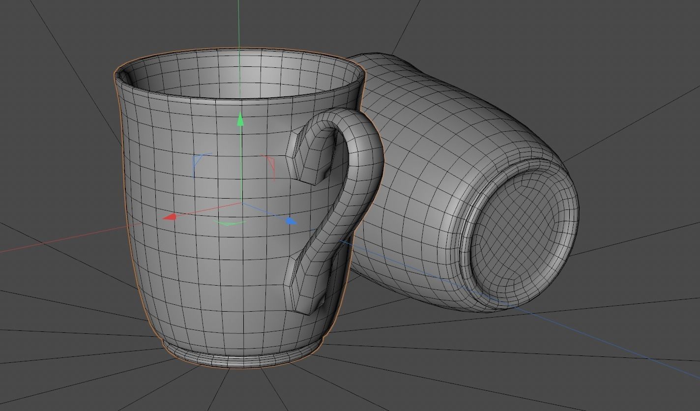 Mug with cats 2 3D model_8