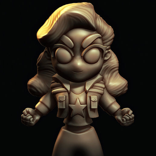 America Chavez 3D print model_2