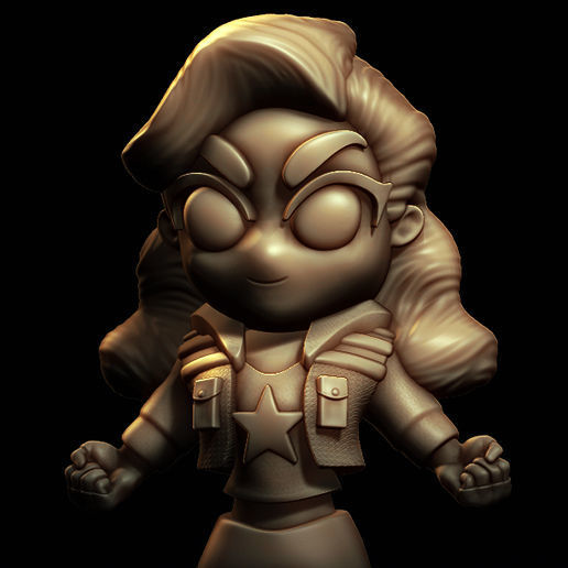 America Chavez 3D print model_1