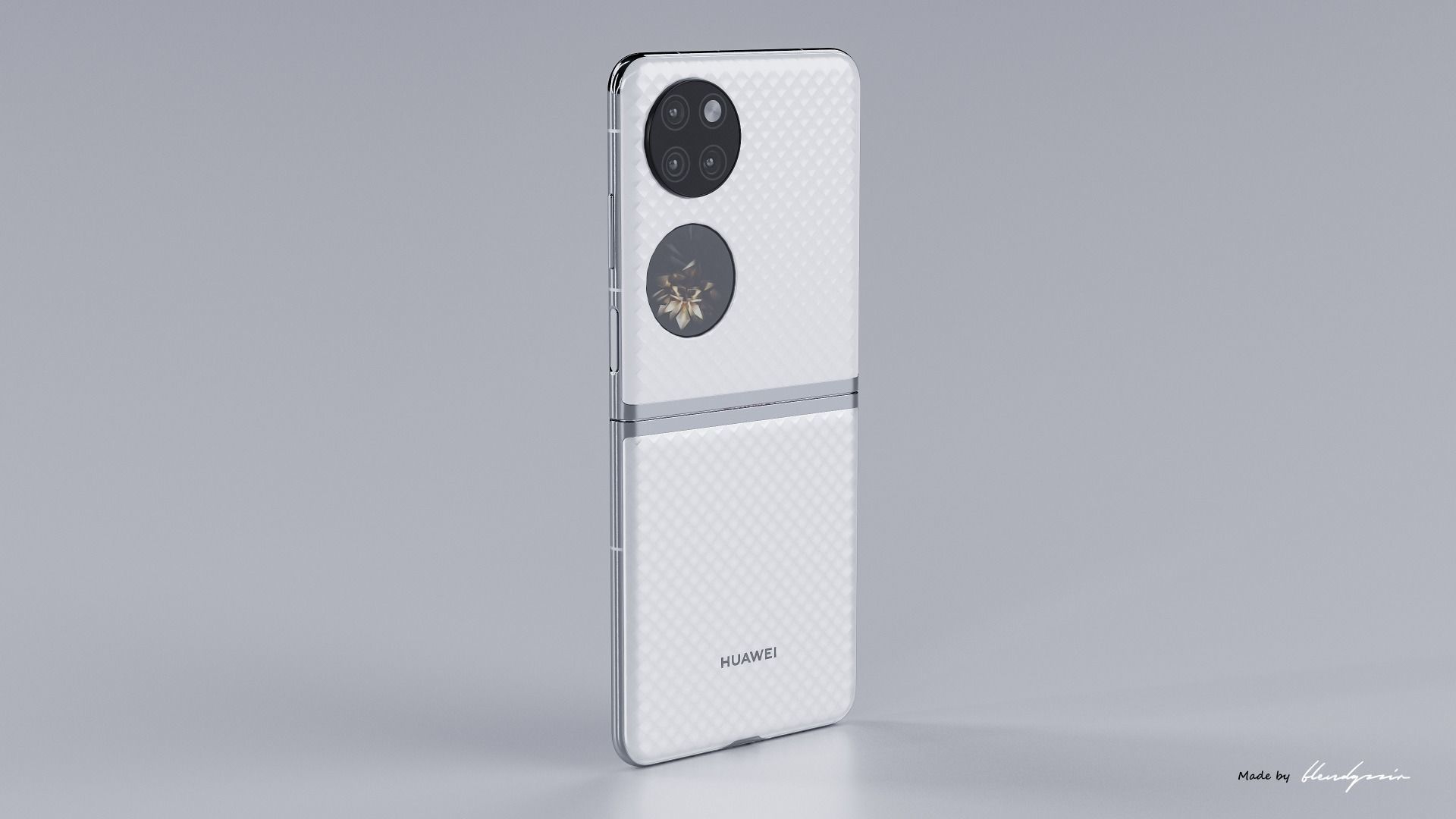 HUAWEI P50 POCKET 3D model_3