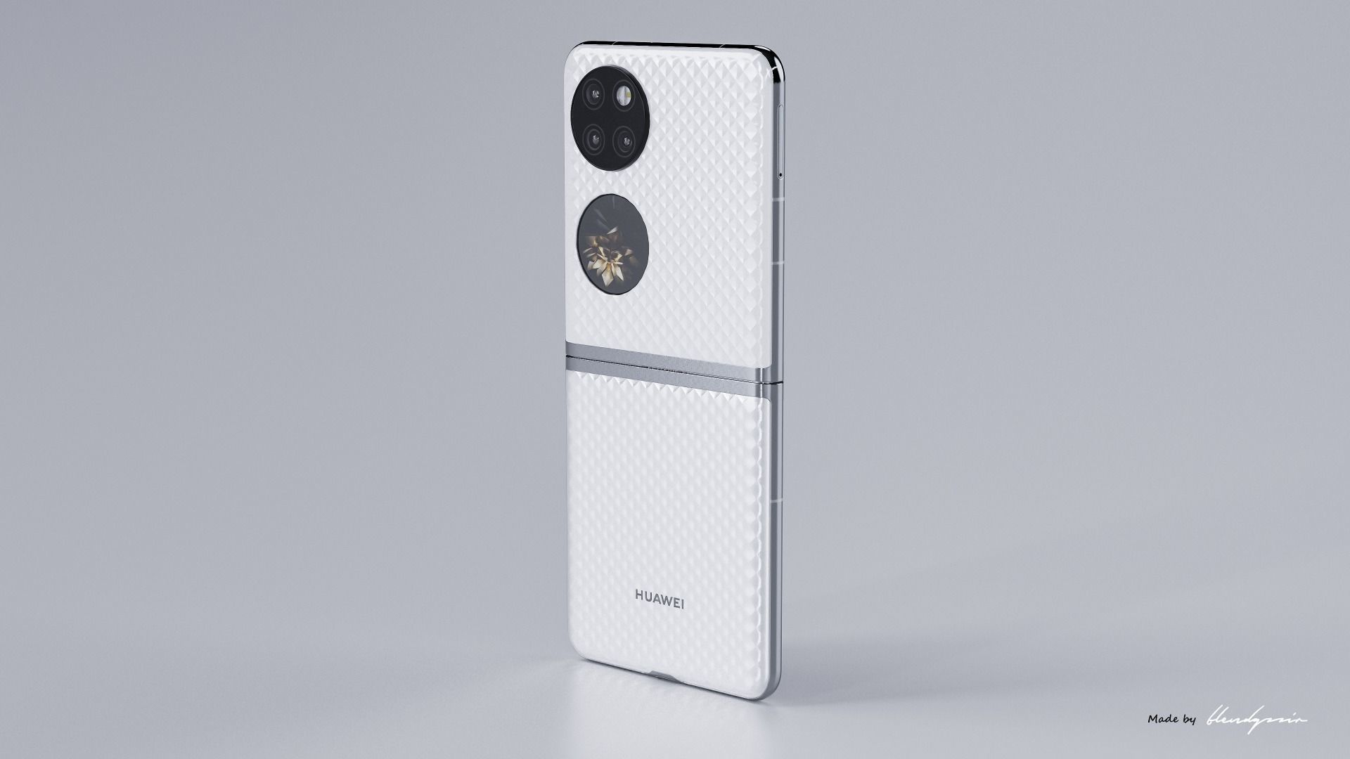 HUAWEI P50 POCKET 3D model_5