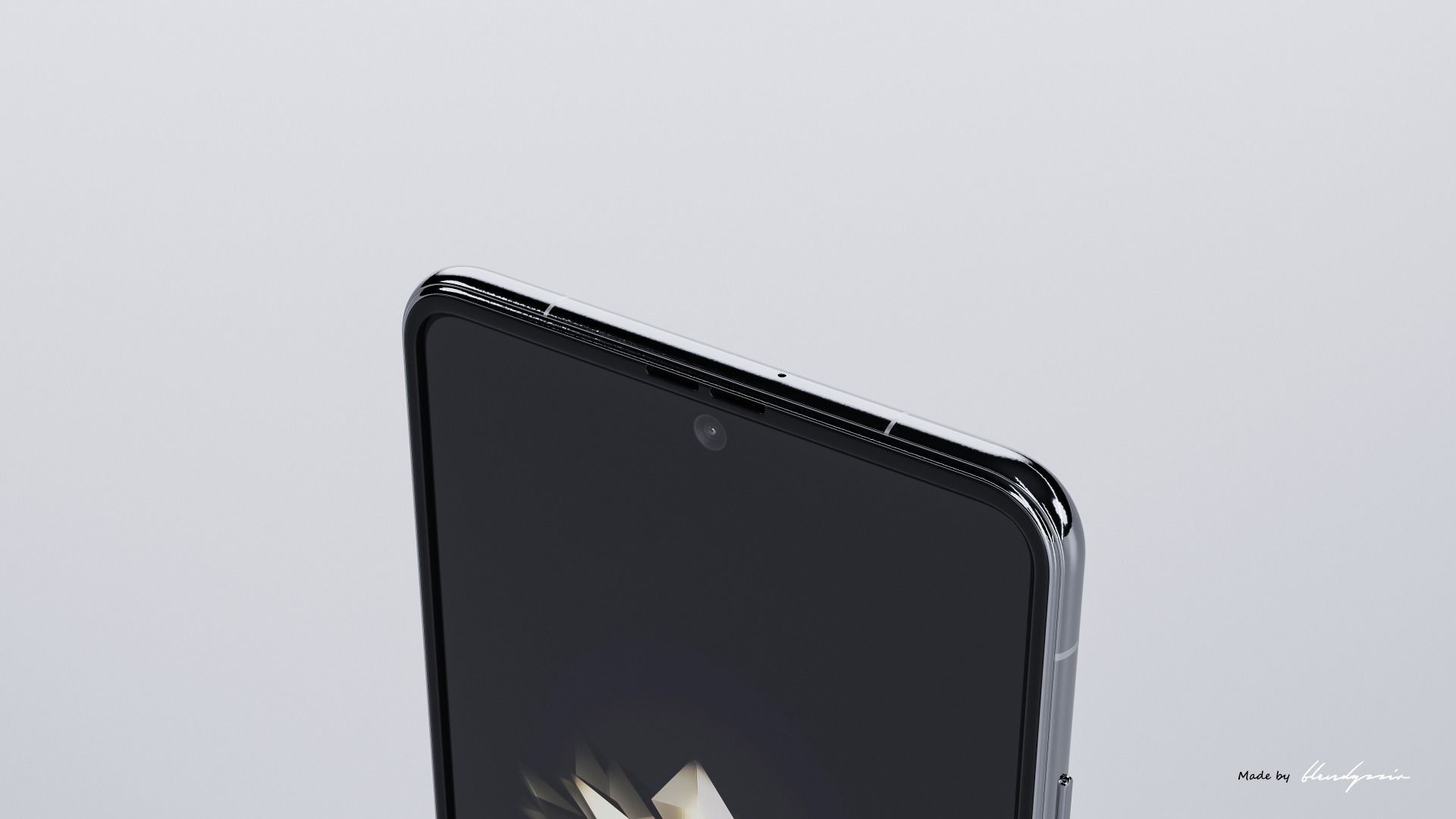 HUAWEI P50 POCKET 3D model_7