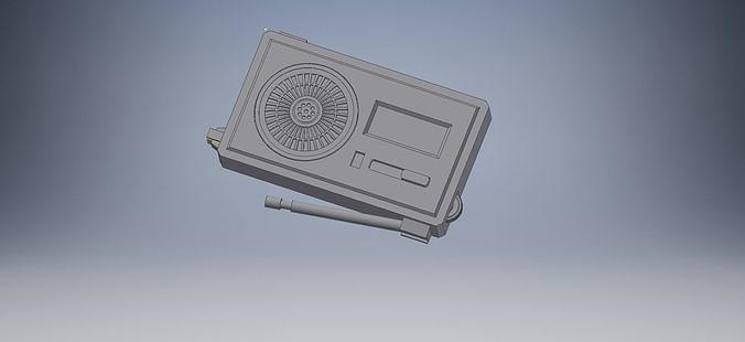 Silent Hill 3 Radio 3D print model