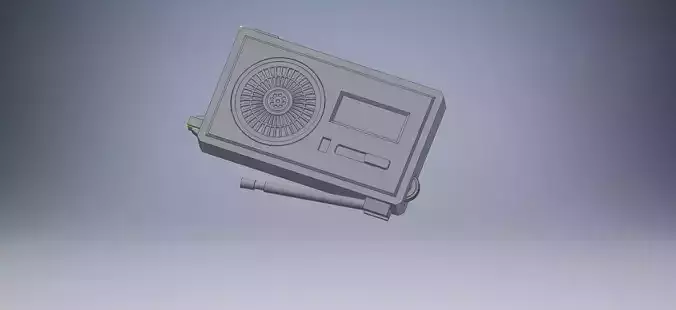 Silent Hill 3 Radio 3D print model
