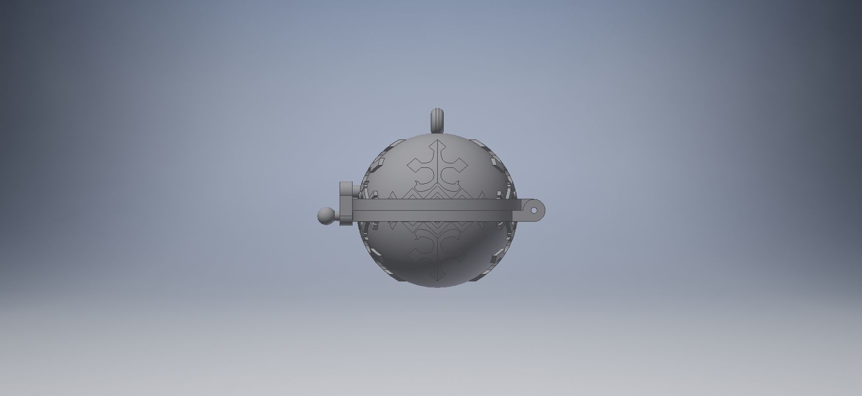 Silent Hill 3 pendant 3D print model_3