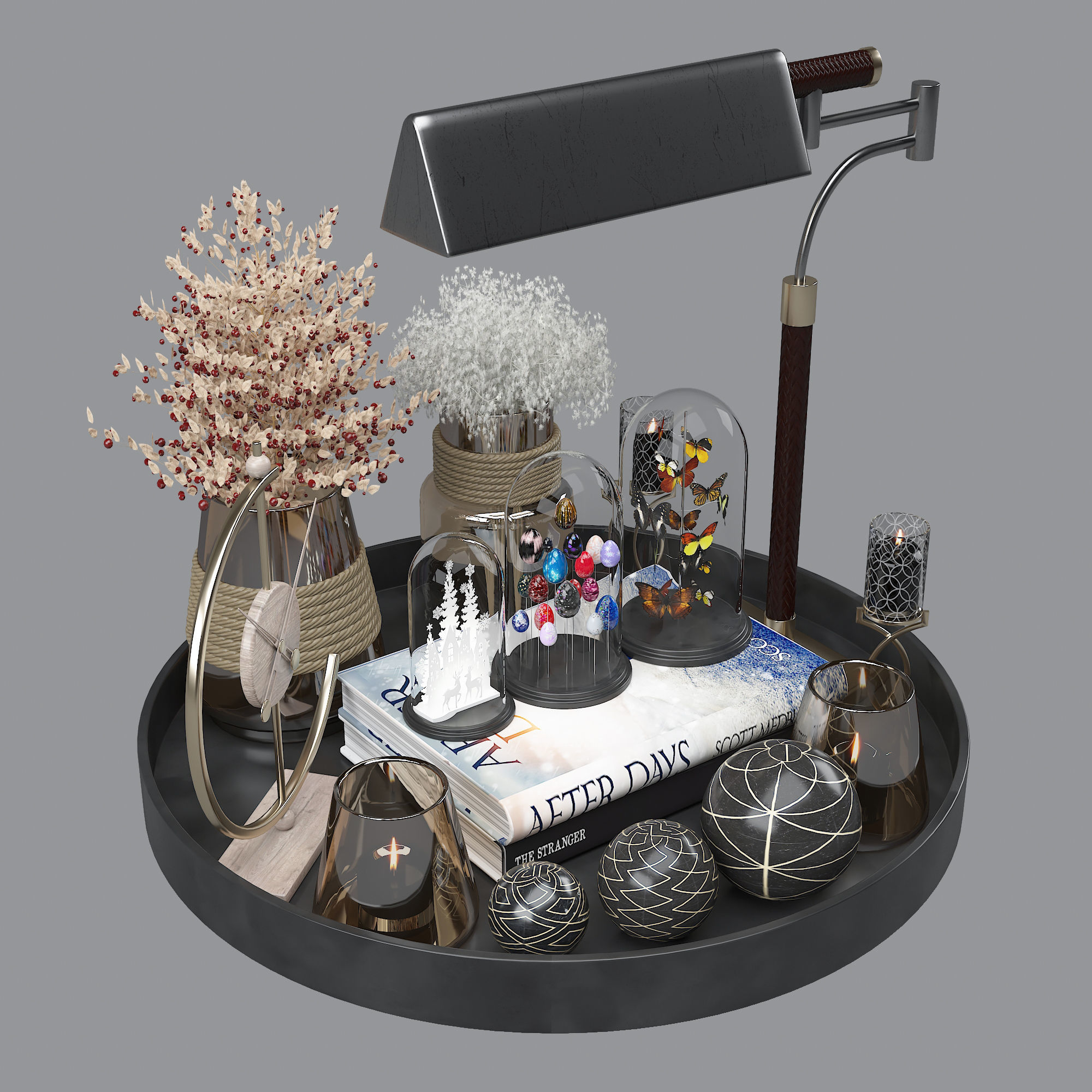 Luxter modeling-decorative set vol 3 3D model_6