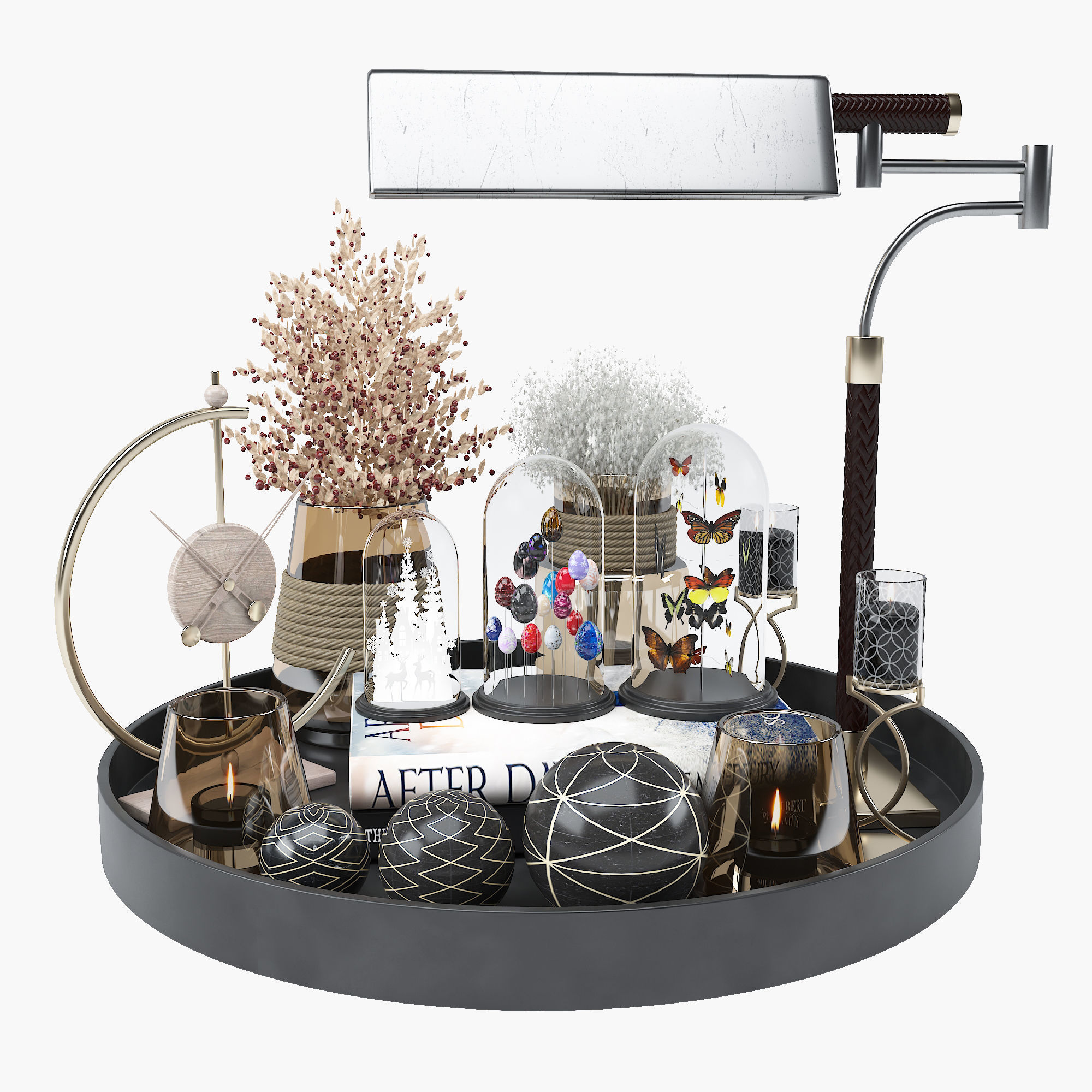 Luxter modeling-decorative set vol 3 3D model_1