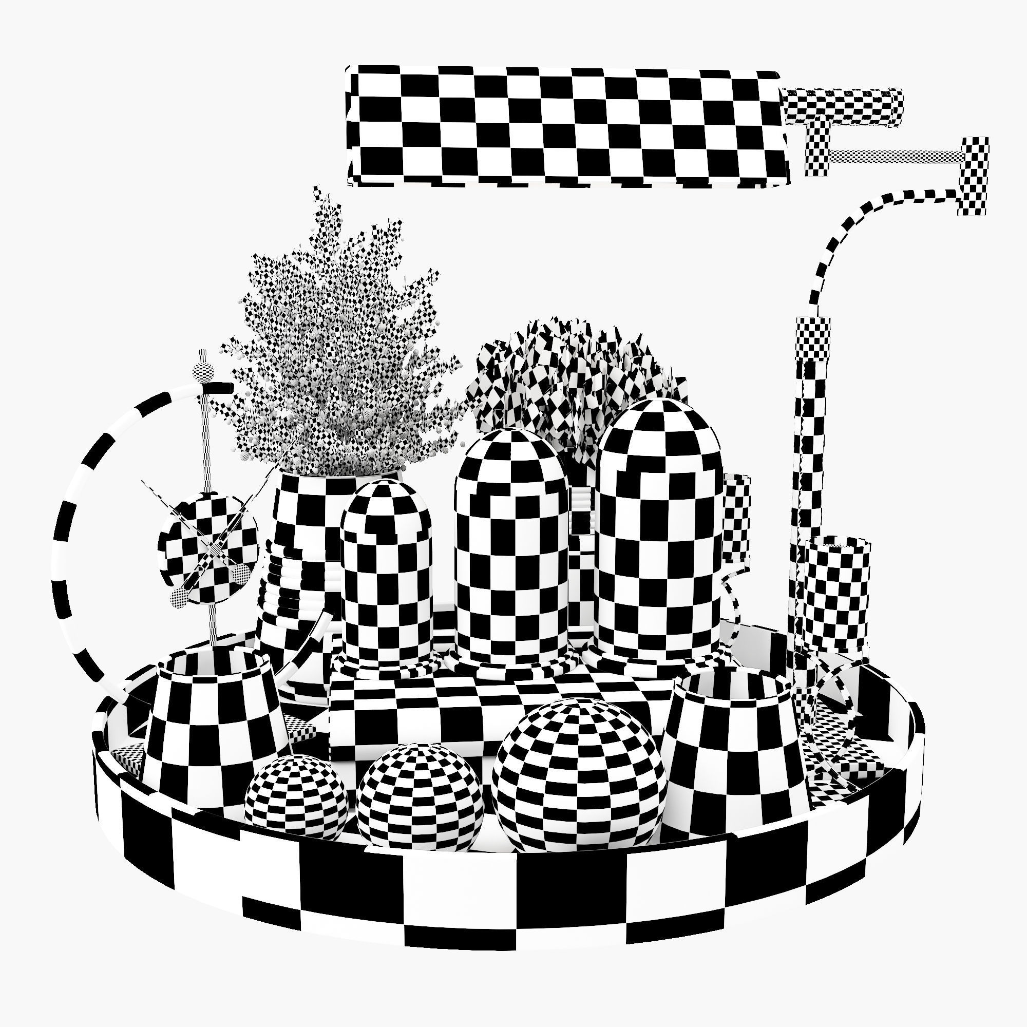 Luxter modeling-decorative set vol 3 3D model_5