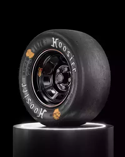 Hoosier Asphalt Short Track 1070  3D model